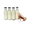milk water glass round bottle 500 ml wholesale iglassify